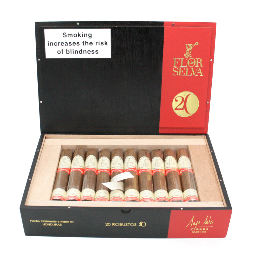 Flor de Selva 20 Aniversario Robusto 塞尔瓦之花 20周年 罗布图