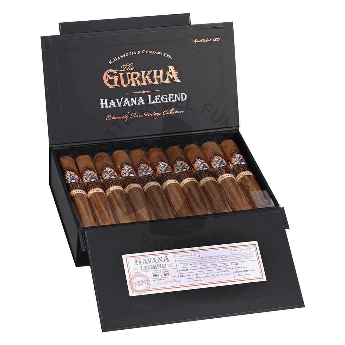Gurkha 古尔卡 哈瓦那传奇 雪茄资料