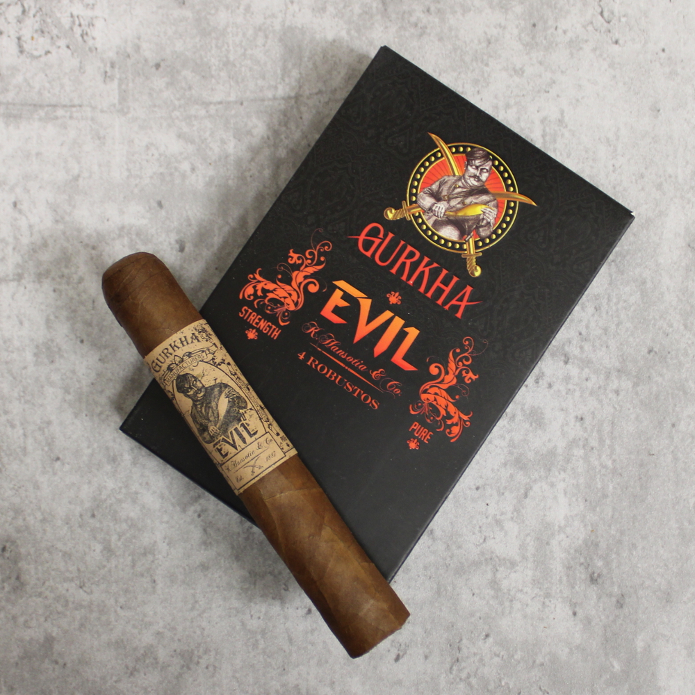 Gurkha Evil Robusto Cigar - Pack of 4