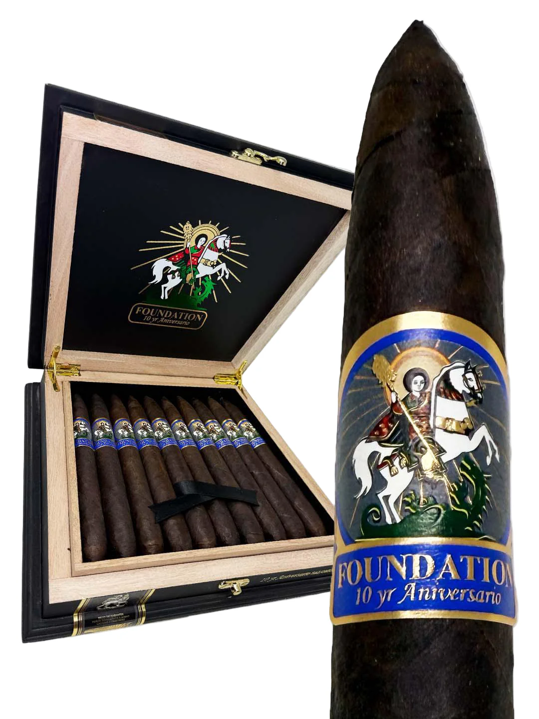 Foundation 10 Year Aniversario - Pyramid Cigars