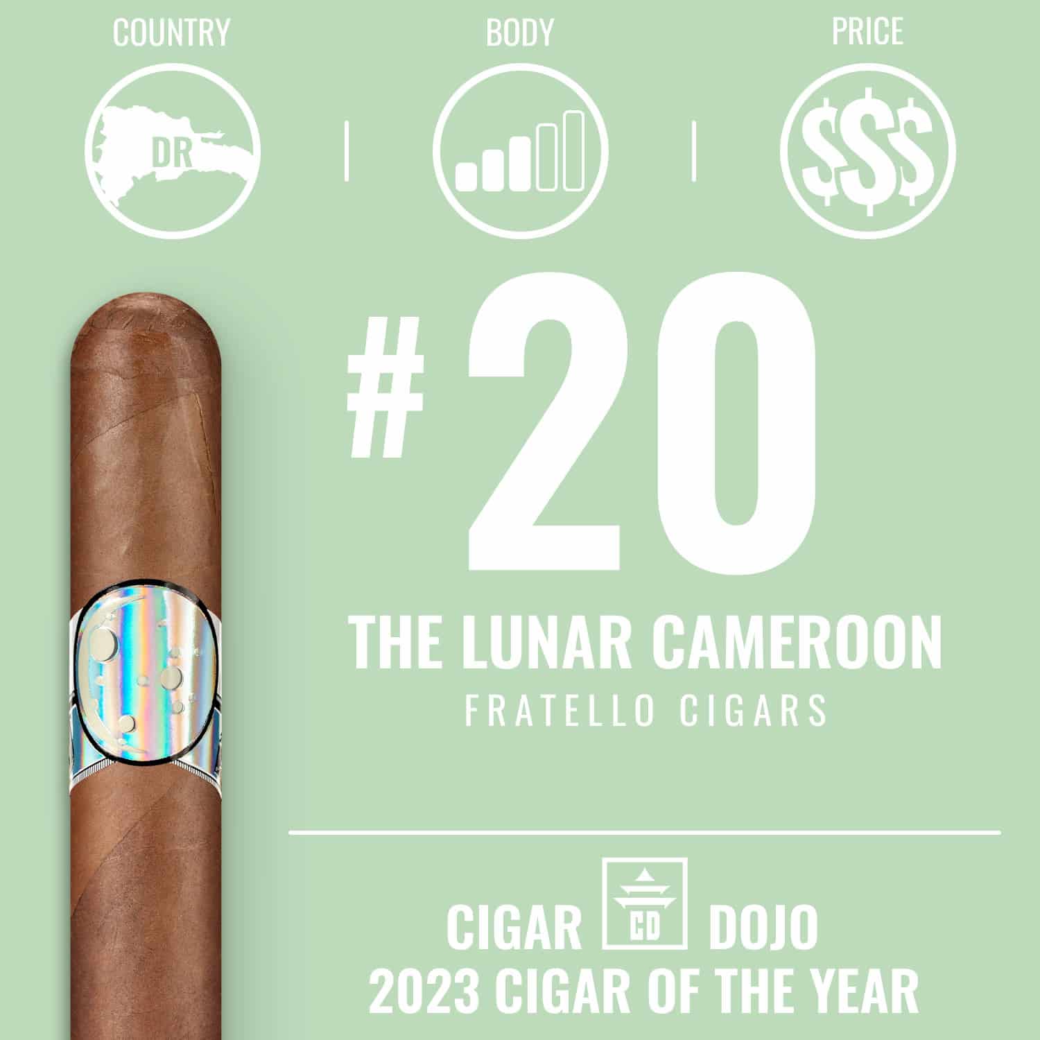 Fratello The Lunar Cameroon - No. 20 Cigar of the Year 2023