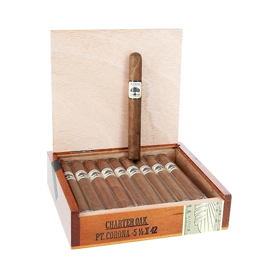Foundation Charter Oak Original Petite Corona Cigar - Box of 20 ...