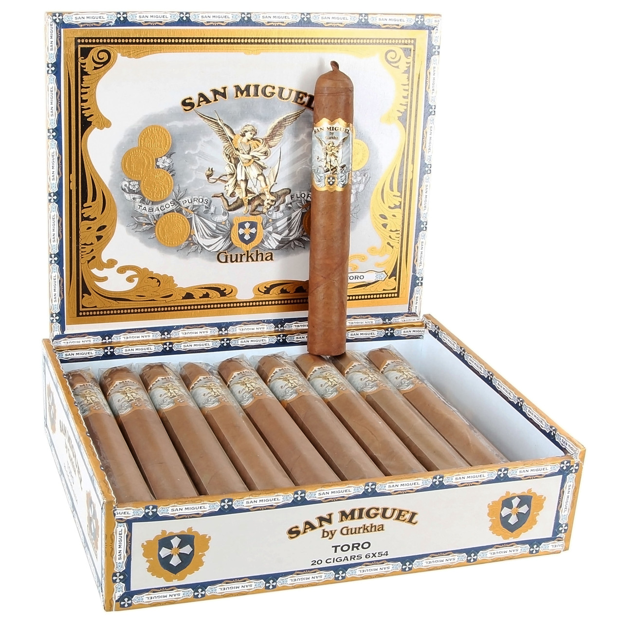 GURKHA SAN MIGUEL TORO 6 x 54 - Cuban Crafters Cigars