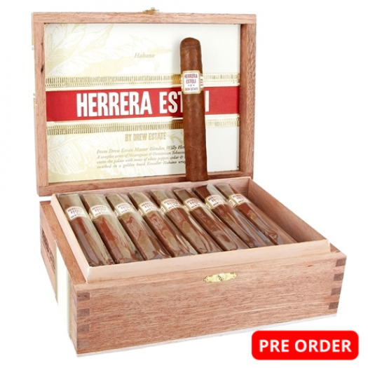 Detil produk Herrera Esteli Habano Robusto Grande Box of 25ct
