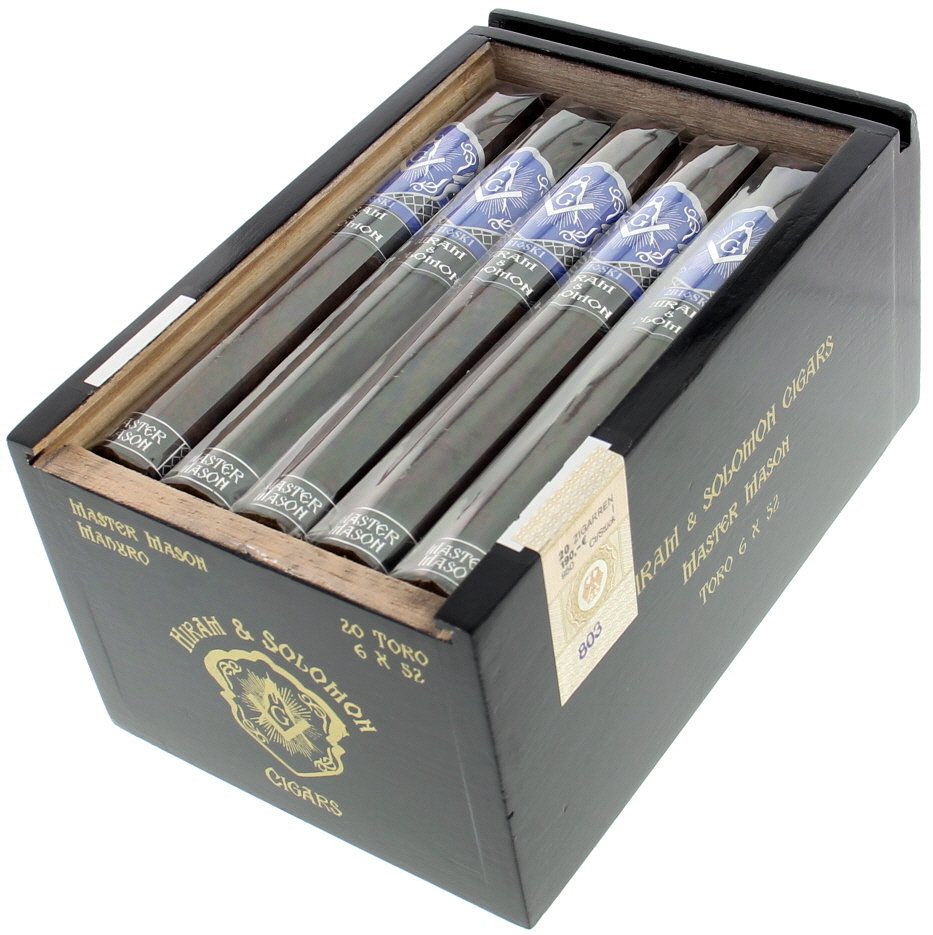 Hiram & Solomon 海勒姆与所罗门 大师石匠 托罗 雪茄资料