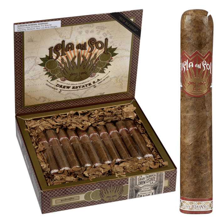 Drew Estate Isla Del Sol Robusto 5X52 - Boswell Pipes - Premium Cigars