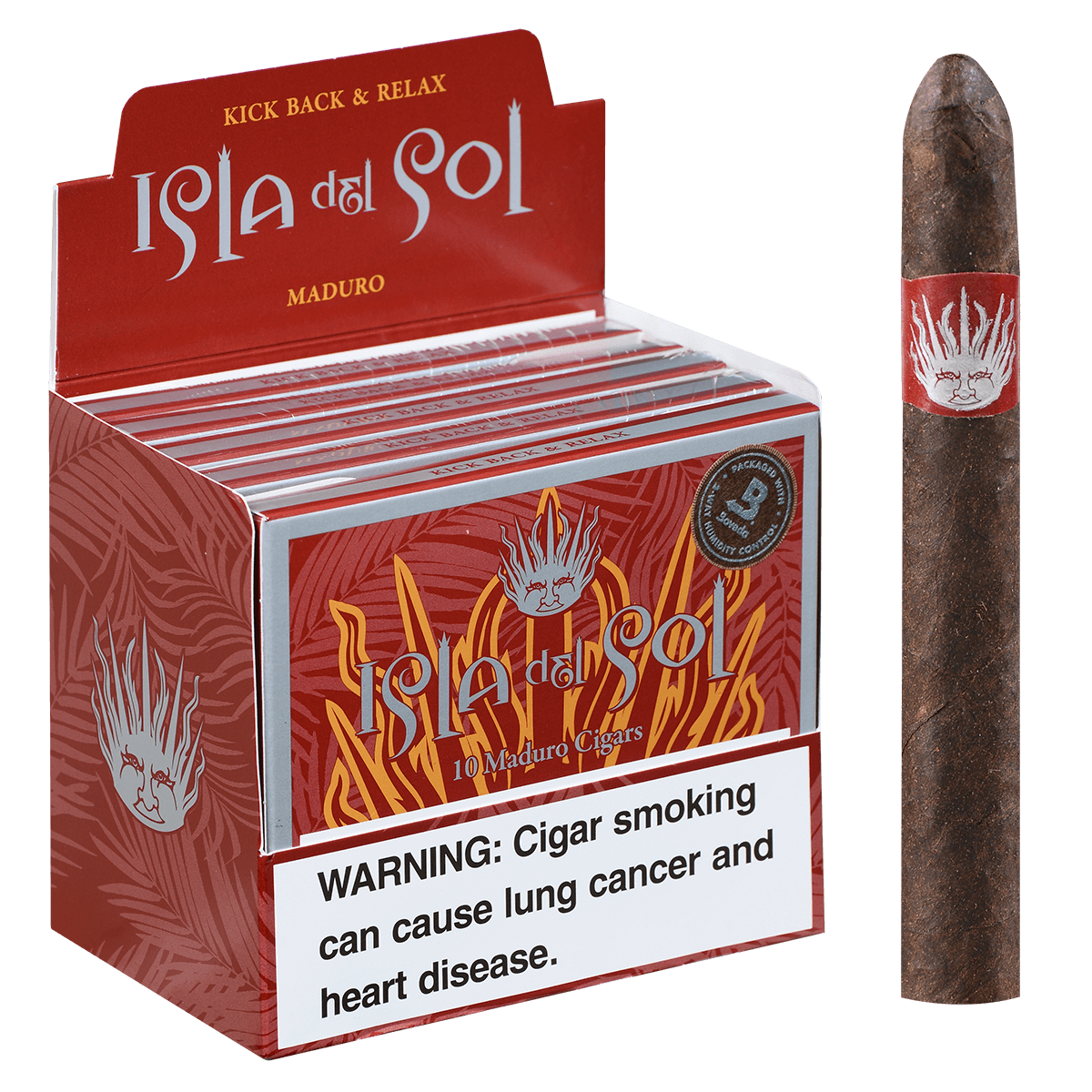 Drew Estate Isla Del Sol Maduro Tin 5×10 - Habano Cigars