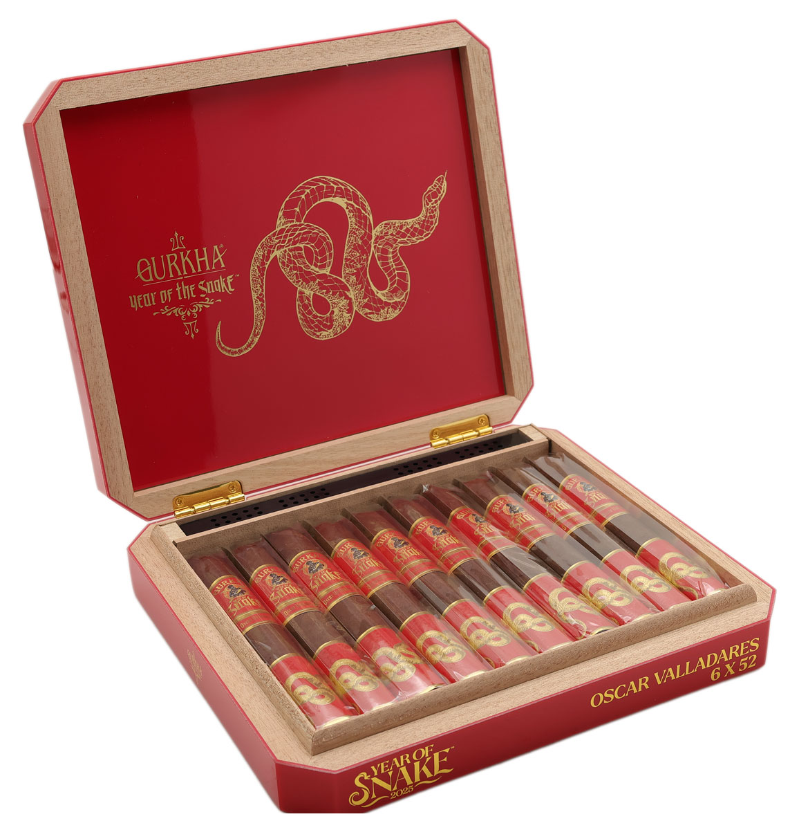 Year of the Snake (by Oscar Valladarez) - Gurkha Cigars