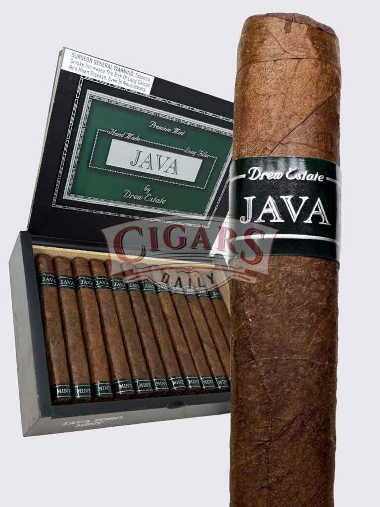 Java by Drew Estate Mint Toro (6×50) - Cigars Daily