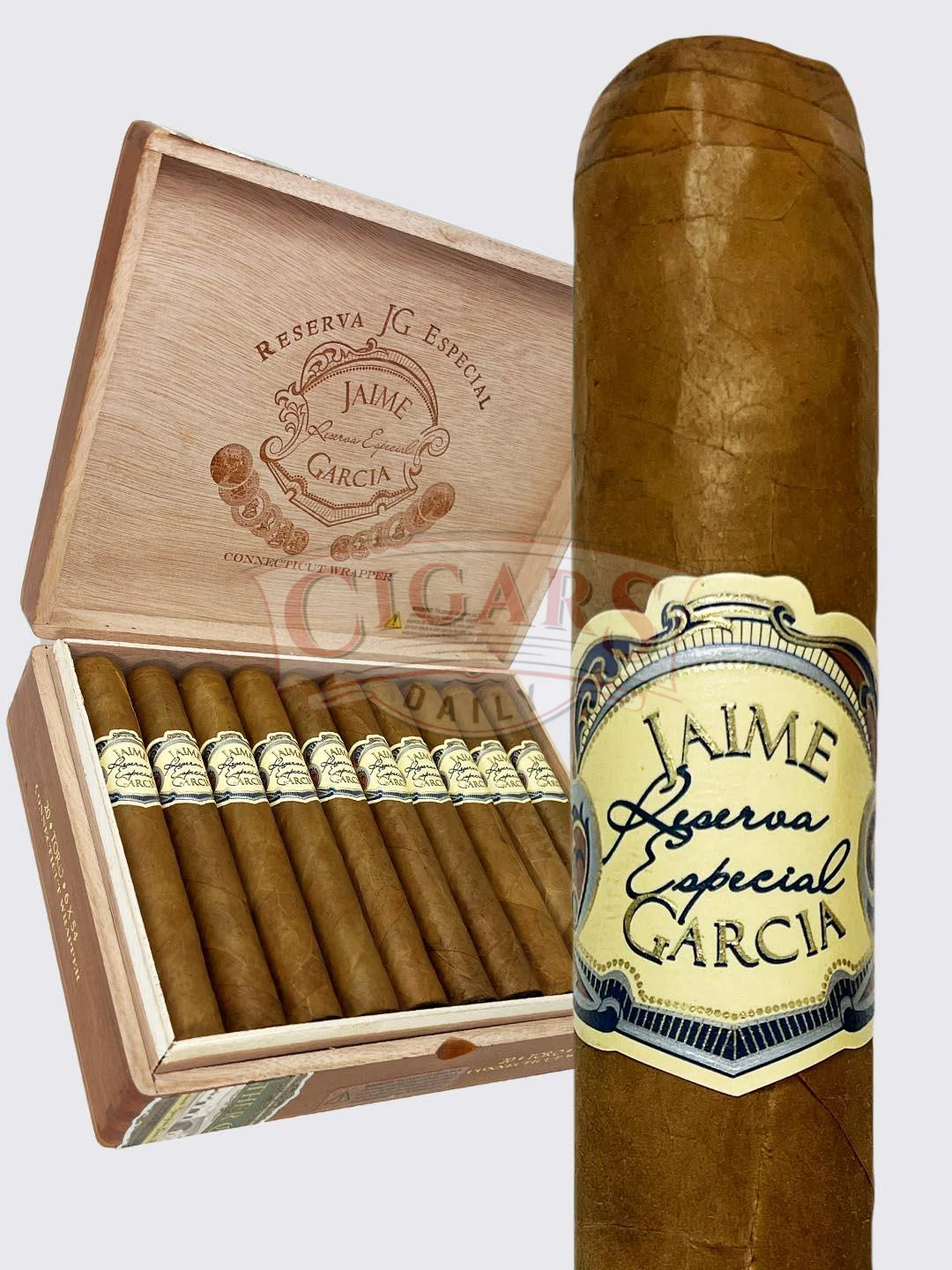 Jaime Garcia Reserva Especial Connecticut Toro (6×54) - Cigars Daily