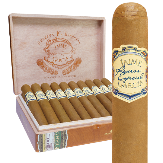 Jaime Garcia Reserva Especial Connecticut Churchill (7x50 / 5 Pack ...