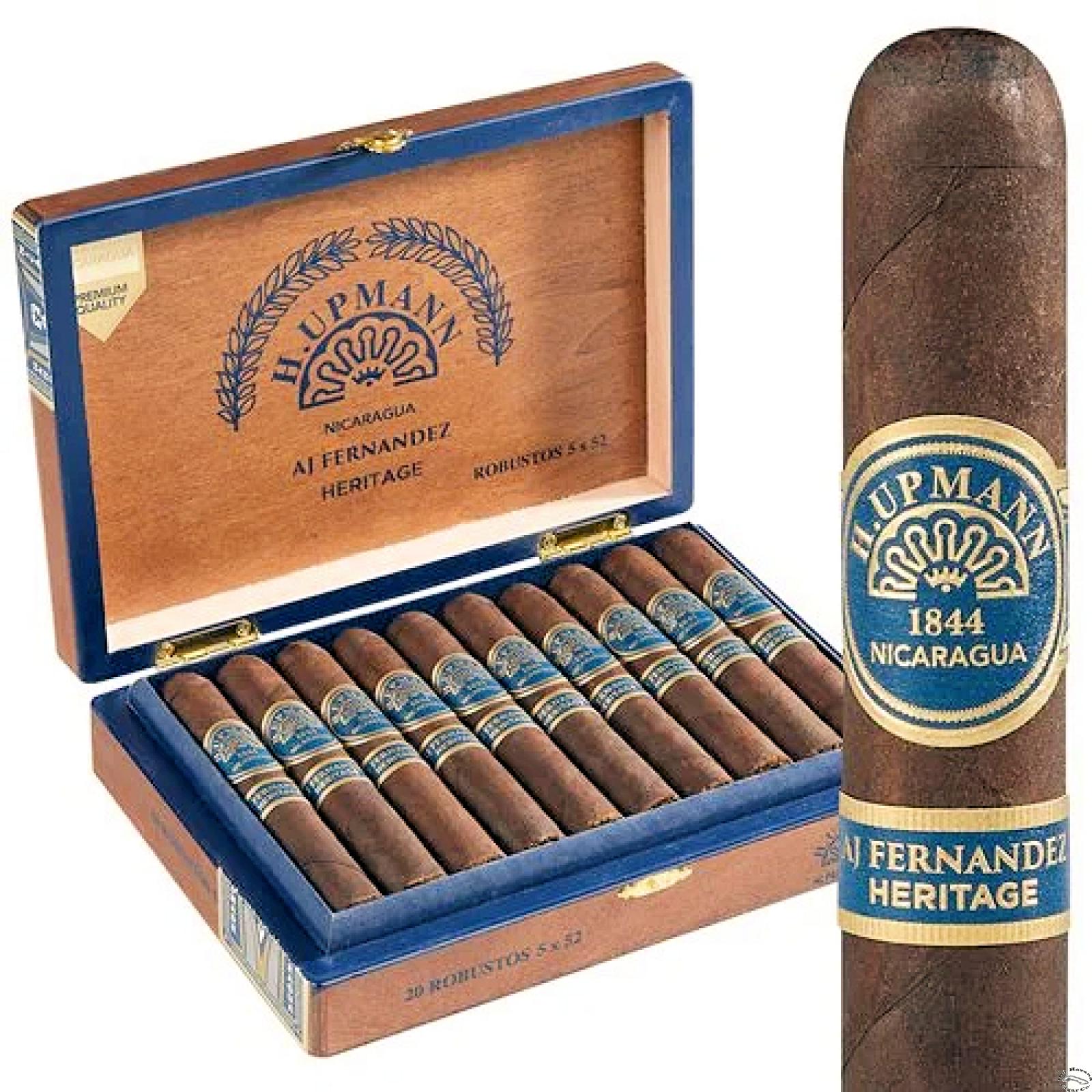 H Upmann AJ Fernandez Nicaraguan Heritage Churchill Cigars | Old Havana ...