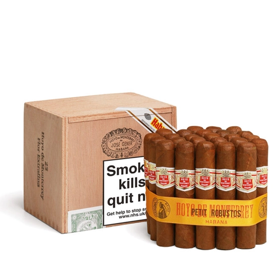 Hoyo De Monterrey Petit Robusto Cigar - Box of 25|Havana House