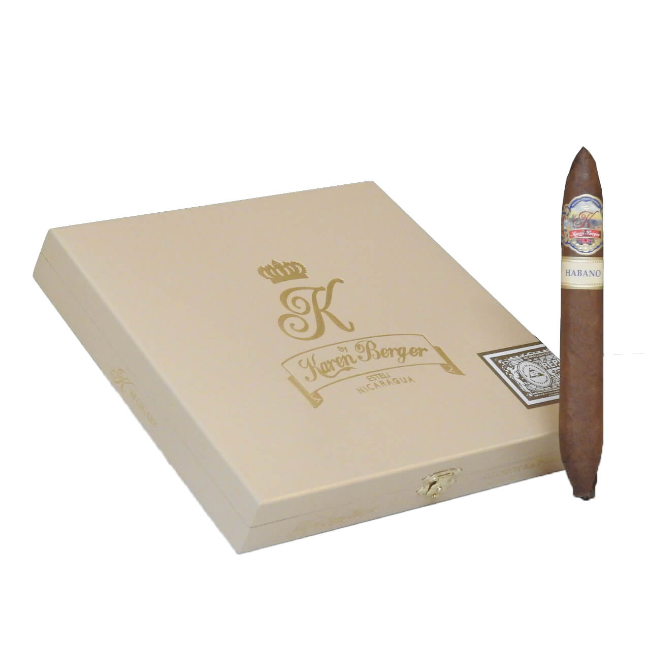 K by Karen Berger Habano Box-Pressed Salomon | Stogies World Class Cigars