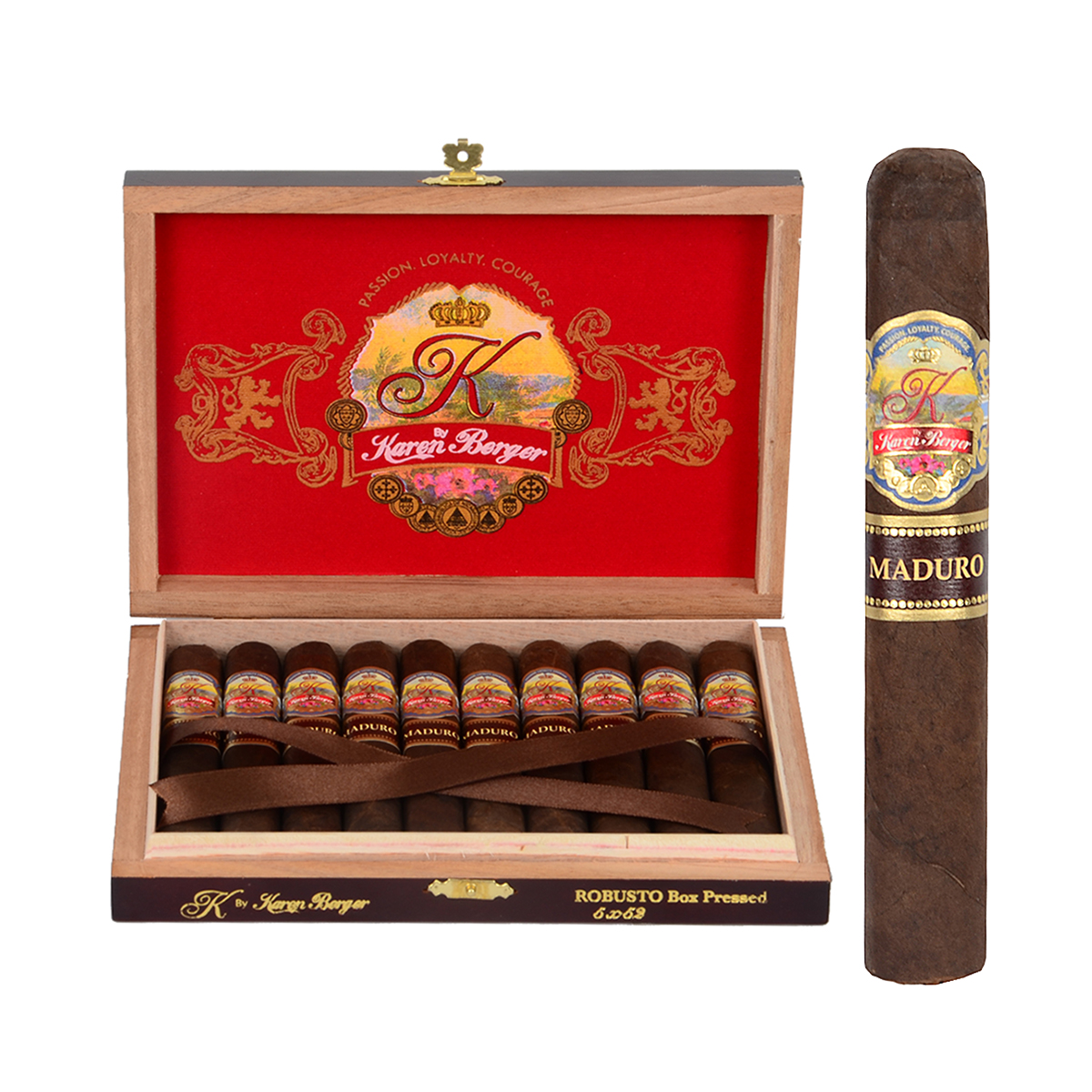 K by Karen Berger Maduro Robusto 5 x 52 - Best cigars - site for the ...