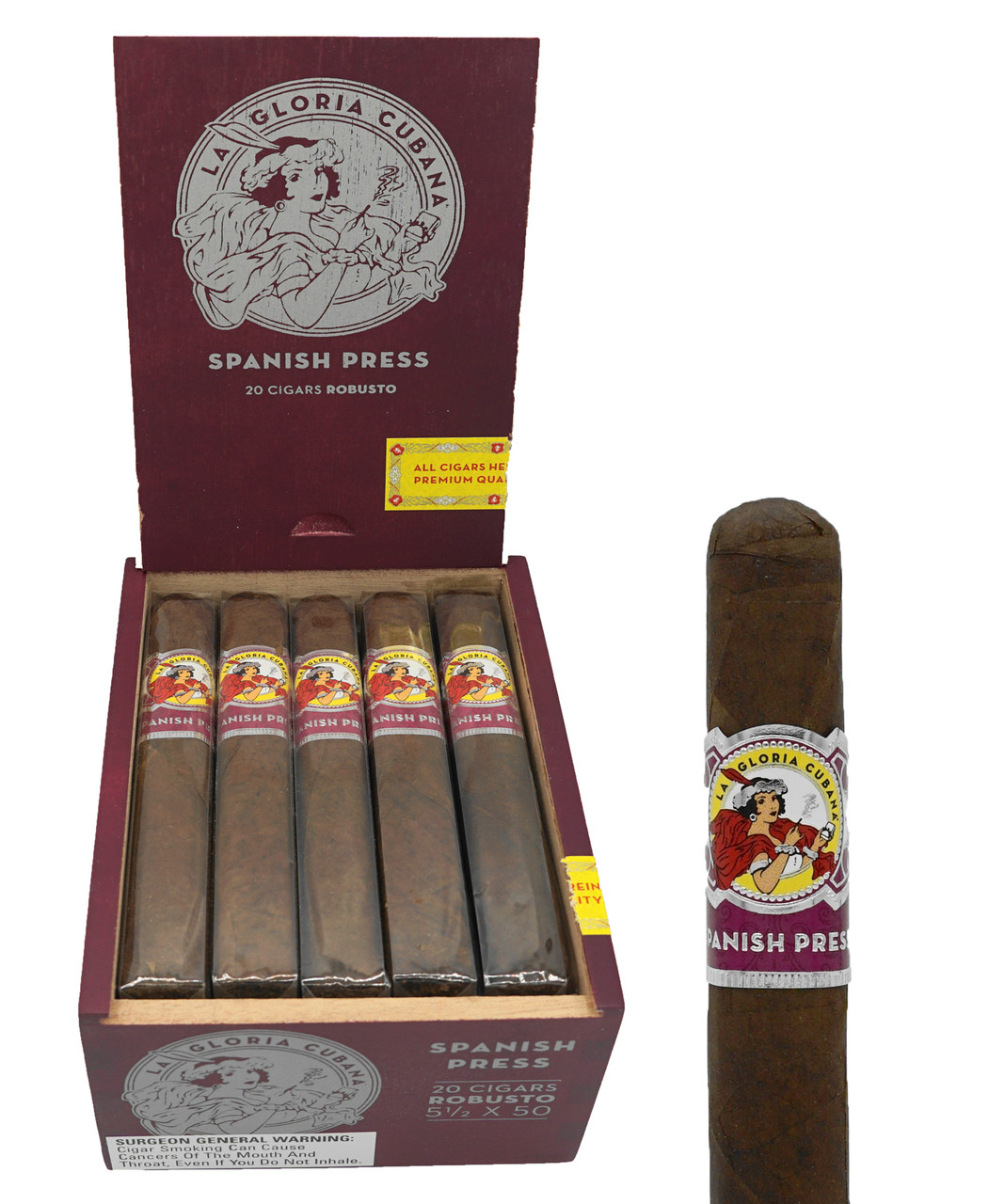 La Gloria Cubana 光荣古巴经典罗布图 雪茄资料