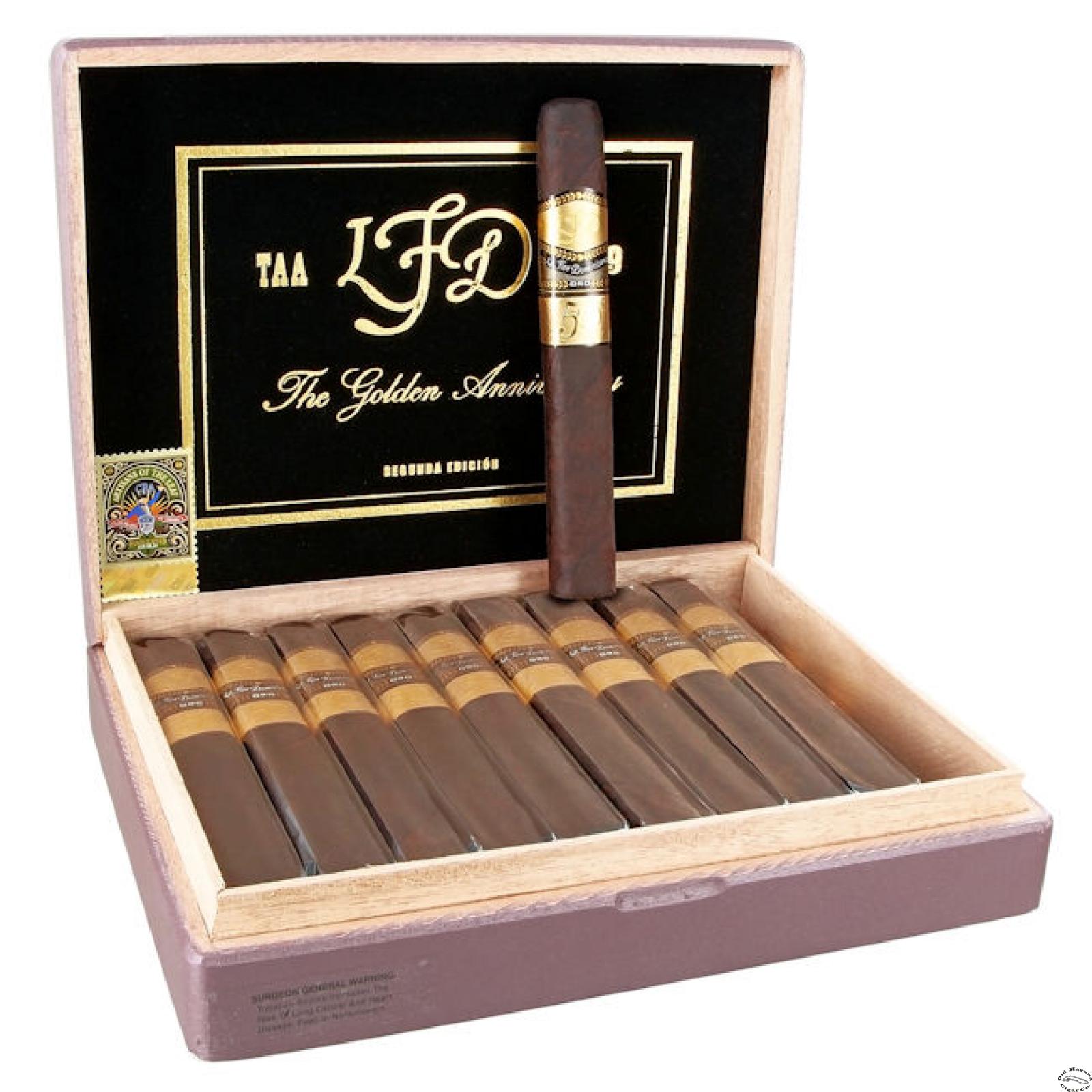 La Flor Dominicana TAA 2019 50th Golden Anniversary Maduro Cigars ...