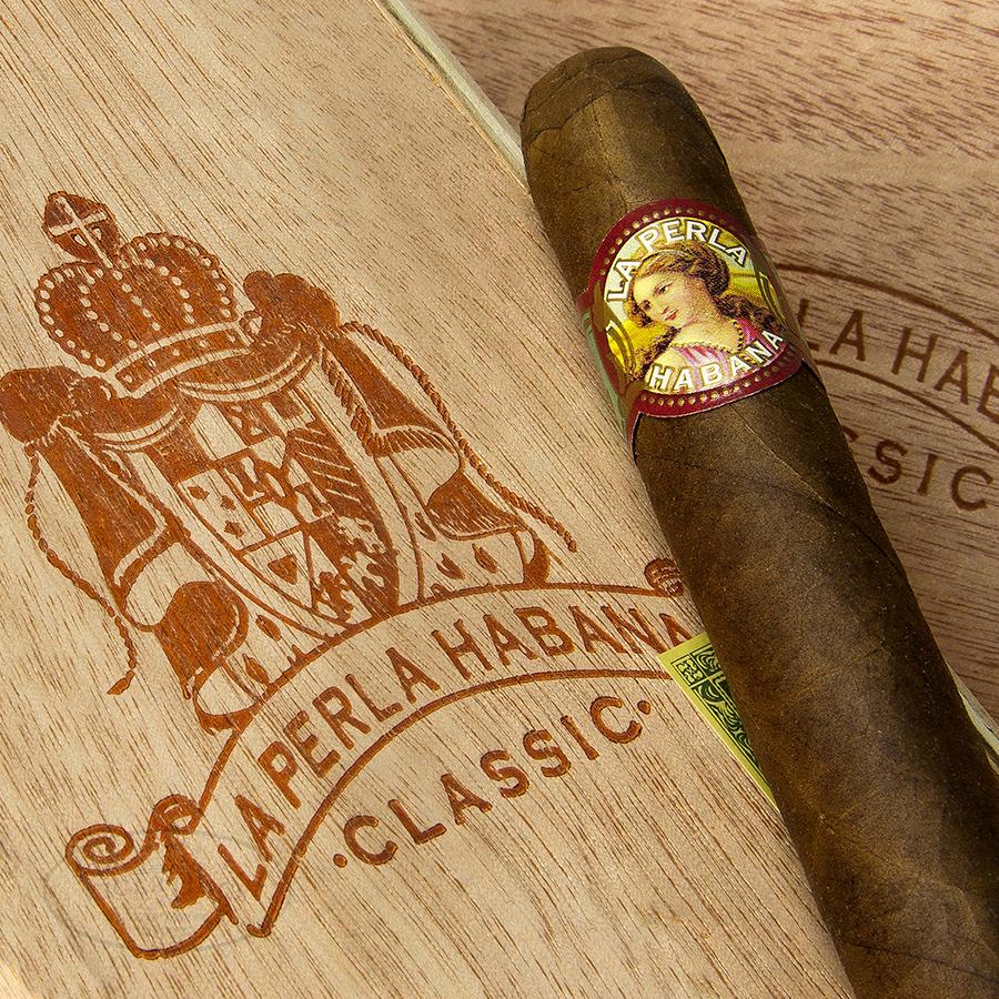 La Perla Habana 拉佩尔哈瓦那铜色罗布图 雪茄资料