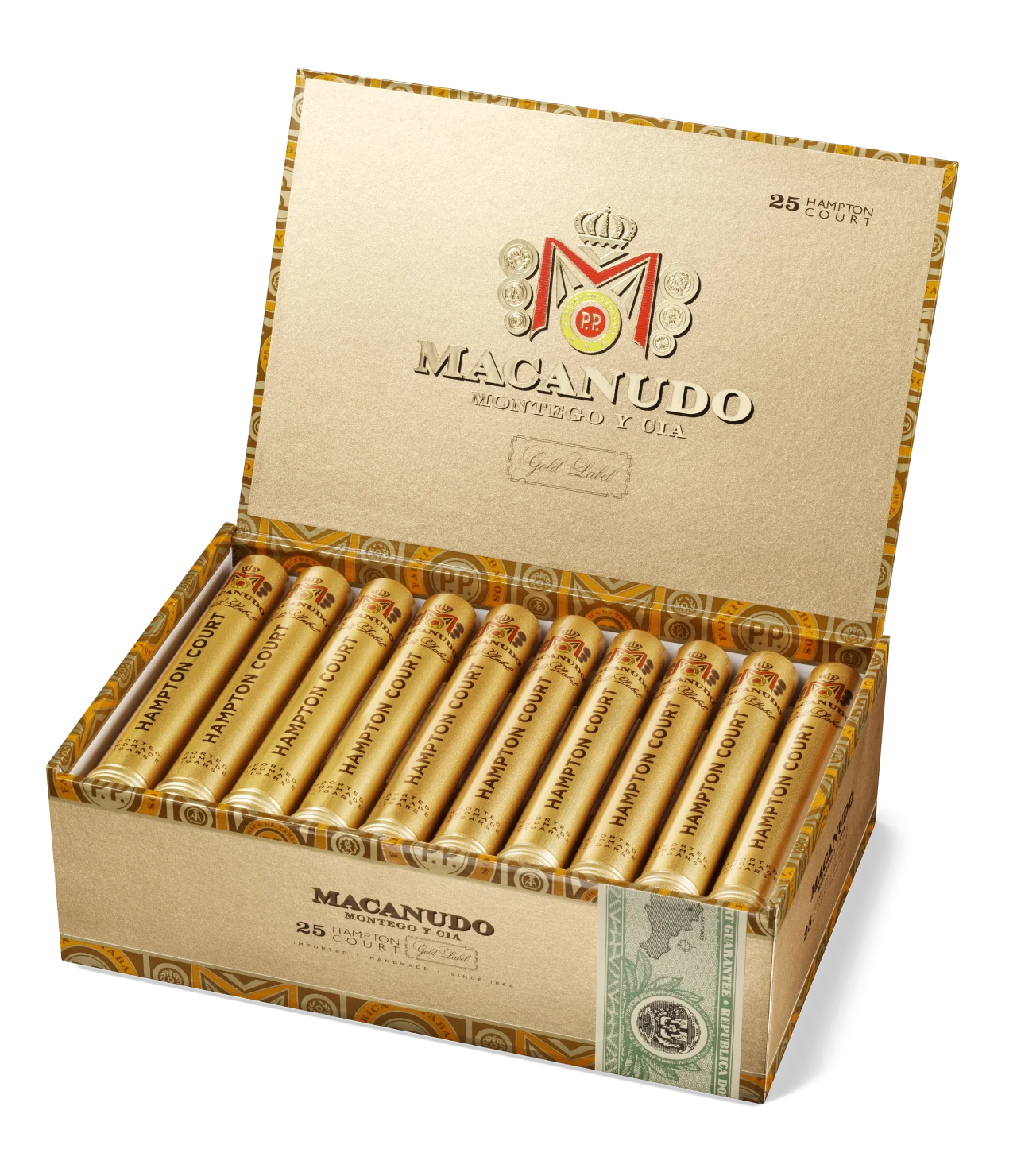 Macanudo 马卡努多金标罗布图 雪茄资料