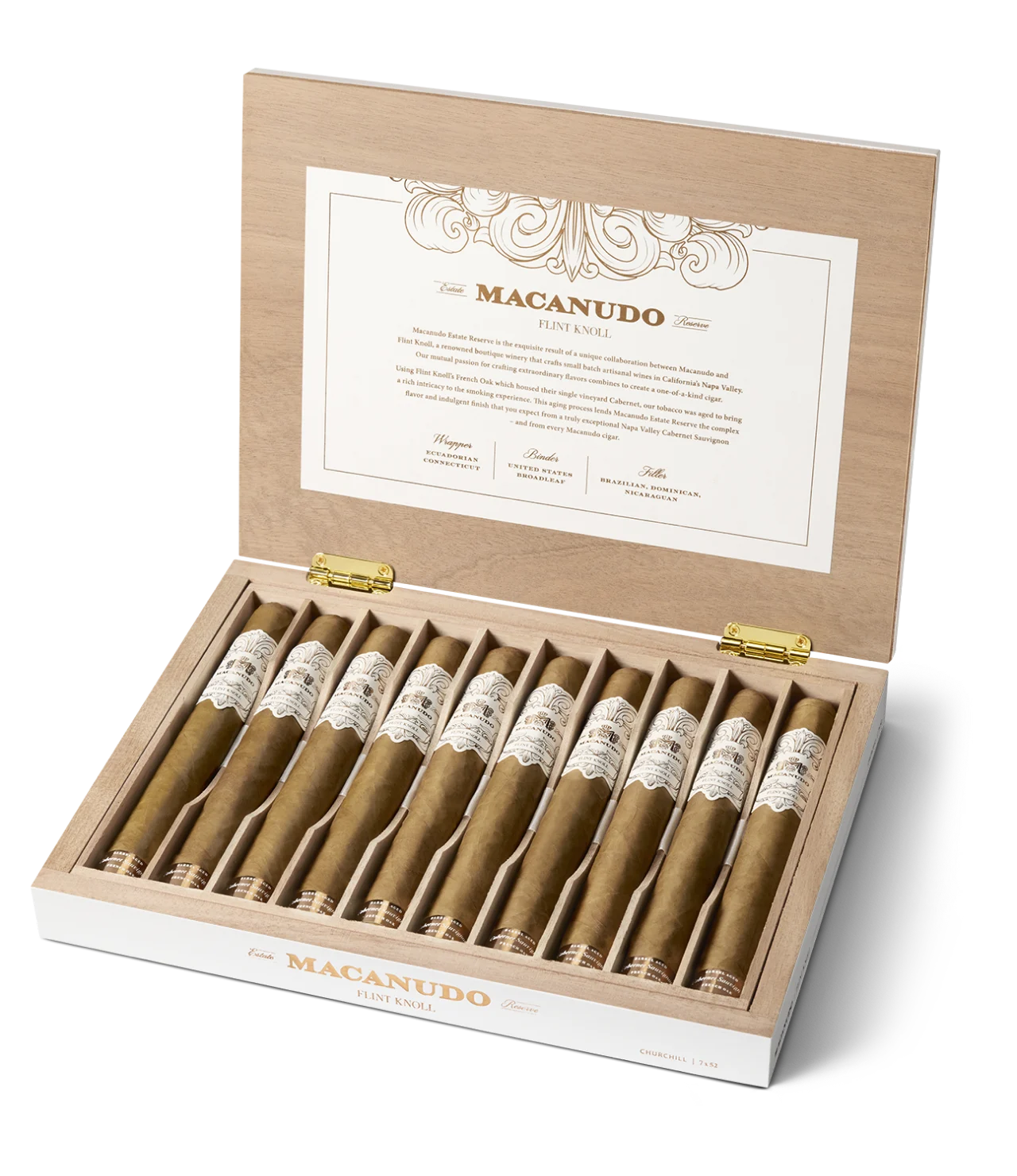 Macanudo 麦克诺杜酒庄珍藏罗布图 雪茄资料