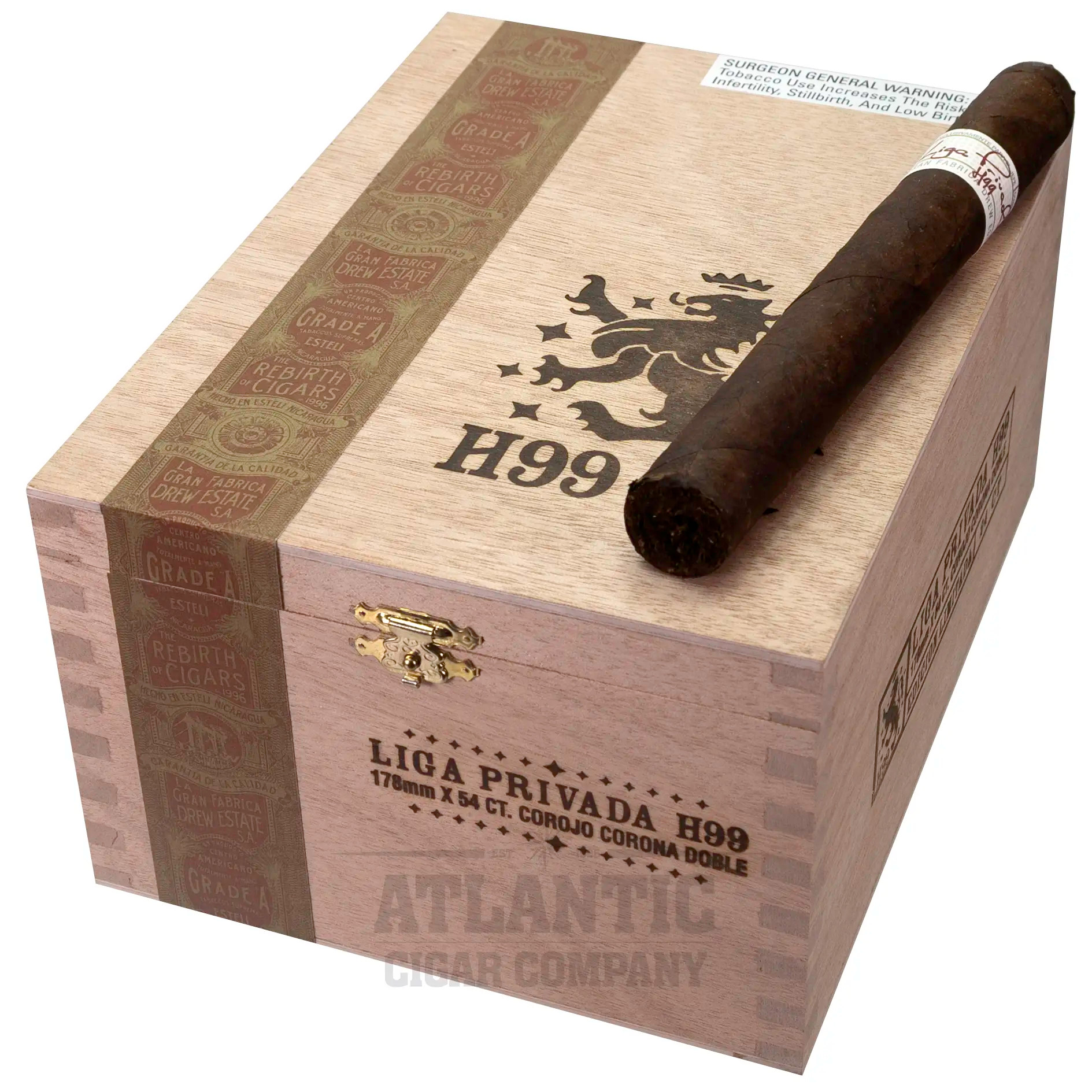Liga Privada H99 Connecticut Corojo Corona Doble | Atlantic Cigar Company