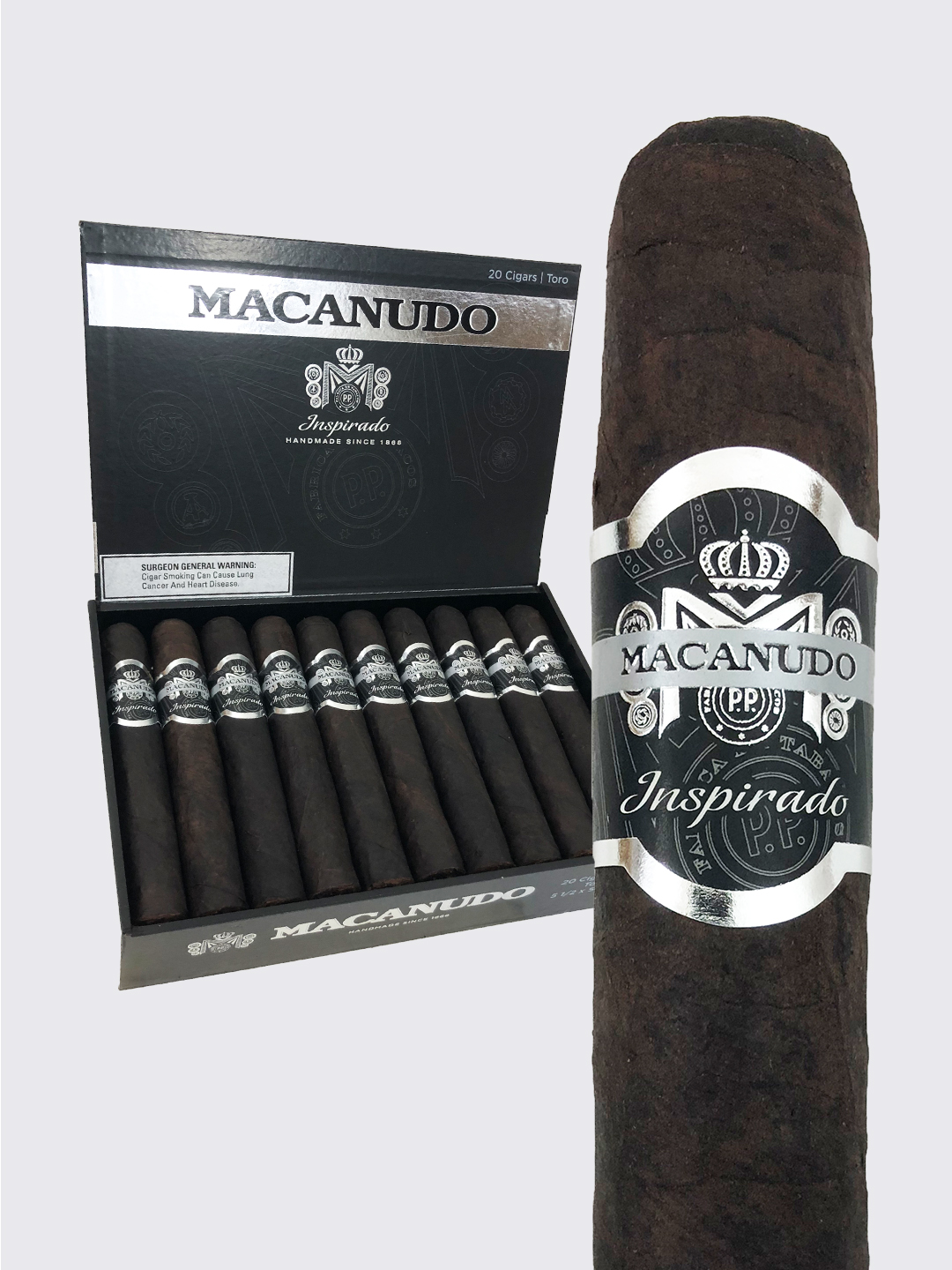 Macanudo Inspirado Black Robusto (5×50) - Cigars Daily