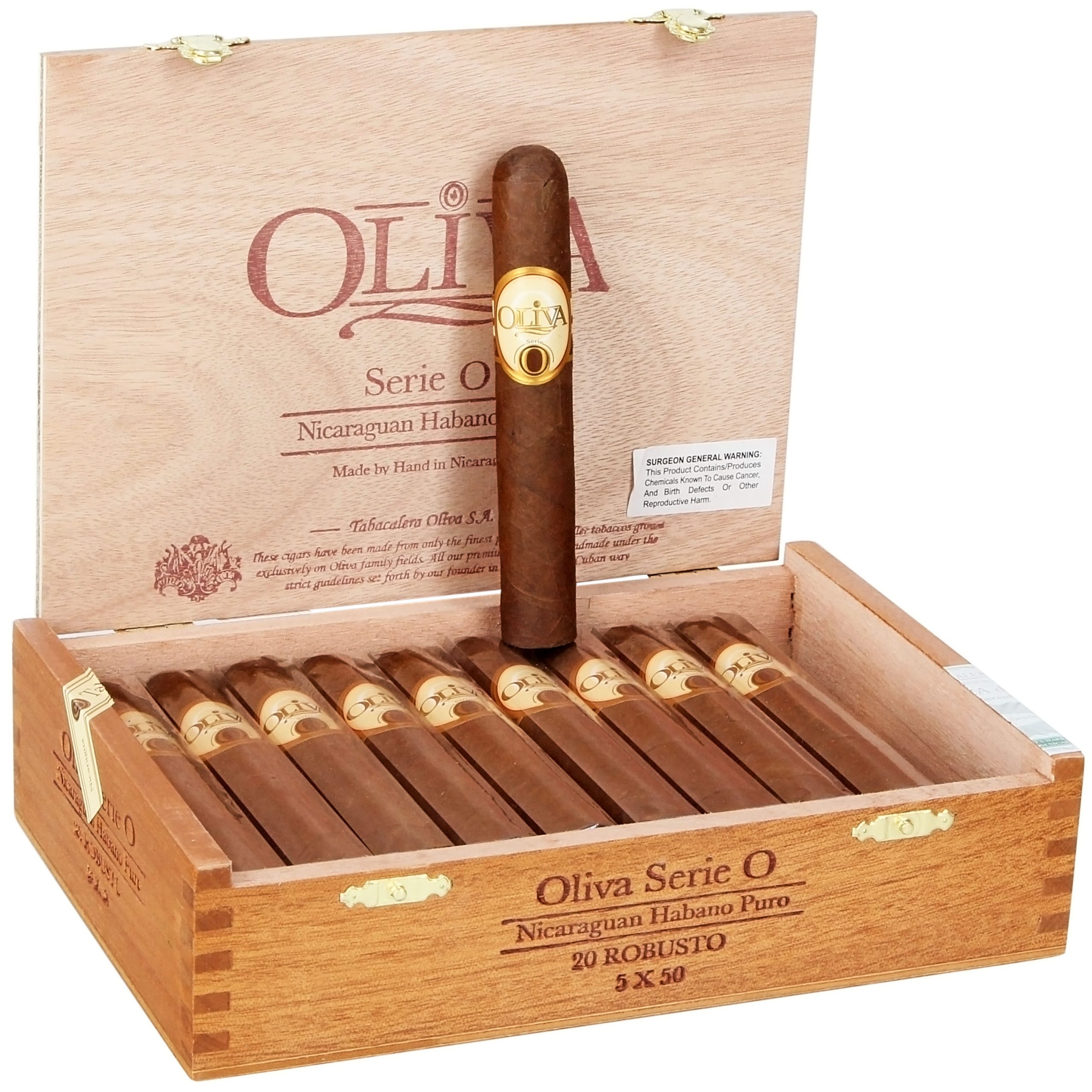 Oliva 奥利瓦 O系列 罗布图 雪茄资料