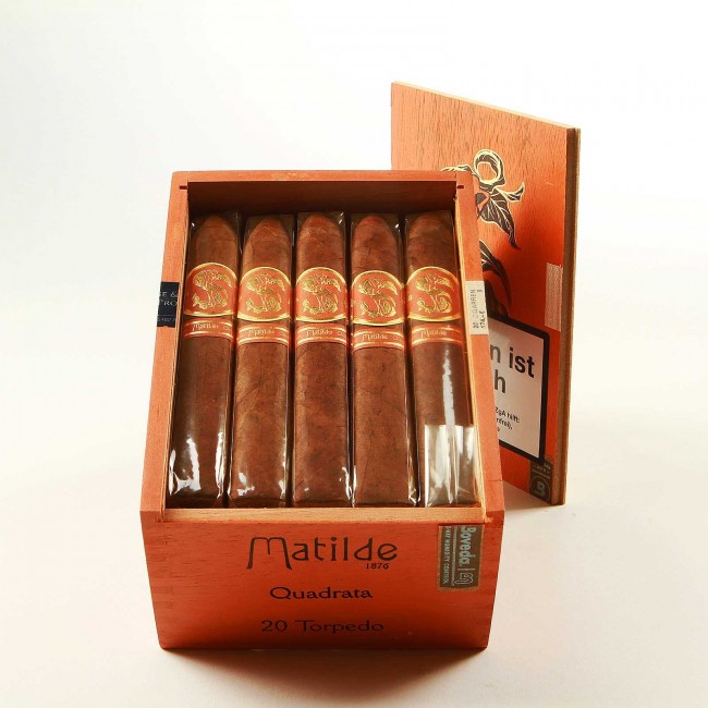 Matilde Quadrata Torpedo im Cigarmaxx Shop kaufen.