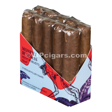 MONKEY BUSINESS Petit Robusto Box of 10 - Buy Monkey Business Cigars ...