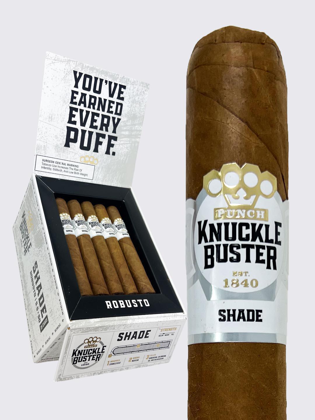 Punch Knuckle Buster Shade Robusto (5.5×50) - Cigars Daily