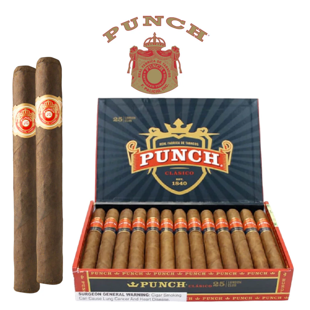 Punch Cigars London Club English-25ct | SoCAL Distro LLC
