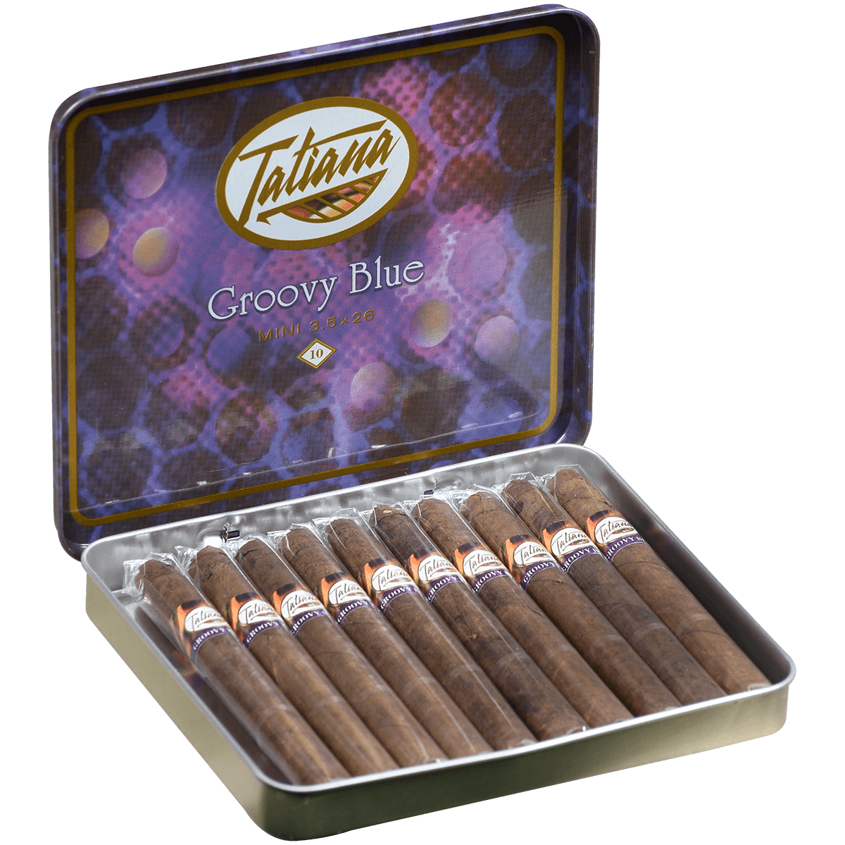 Tatiana Groovy Blue Mini cigars.