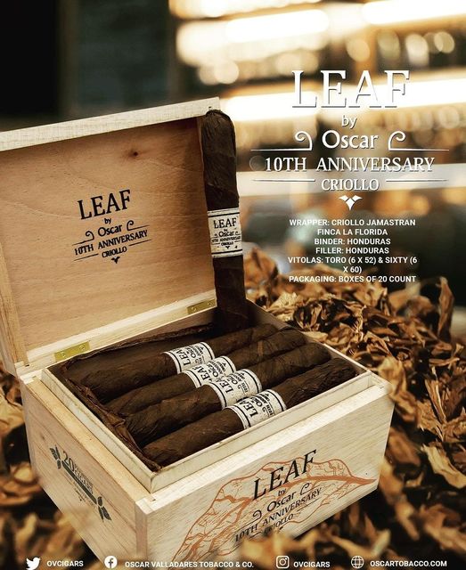 Cigar News: Oscar Valladares Tobacco & Co. to Introduce Leaf by Oscar ...