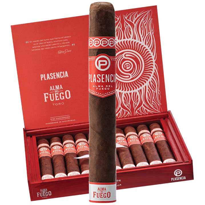Plasencia Alma Del Fuego Robusto (5x50 / Box of 10) + Free Shipping ...