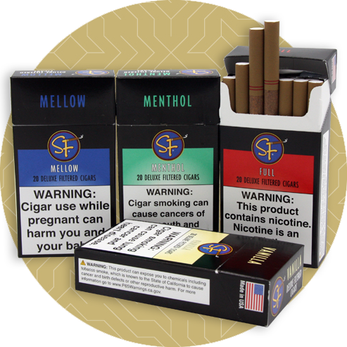 SF (Smoker Friendly) Deluxe Filtered Cigars - 22nd Century Group Inc